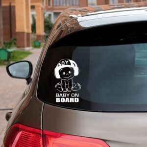 Sticker auto, Baby on Board, Babyboy