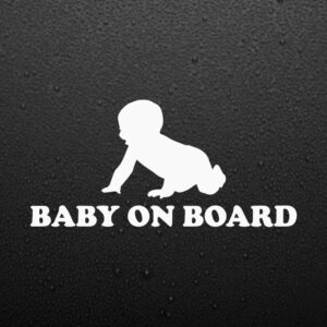 Sticker auto, Baby on Board, Baby