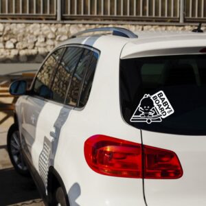Sticker auto, Baby on Board, Minibaby