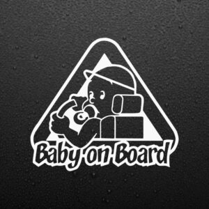 Sticker auto, Baby on Board, Baby