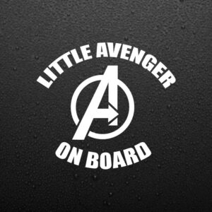 Sticker auto, Baby on Board, Superhero