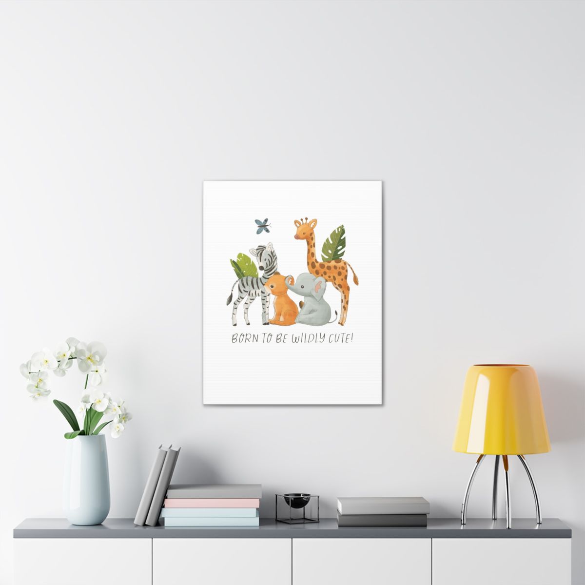Tablou canvas, pentru cameră de copii, Jungle Animals - imagine 4